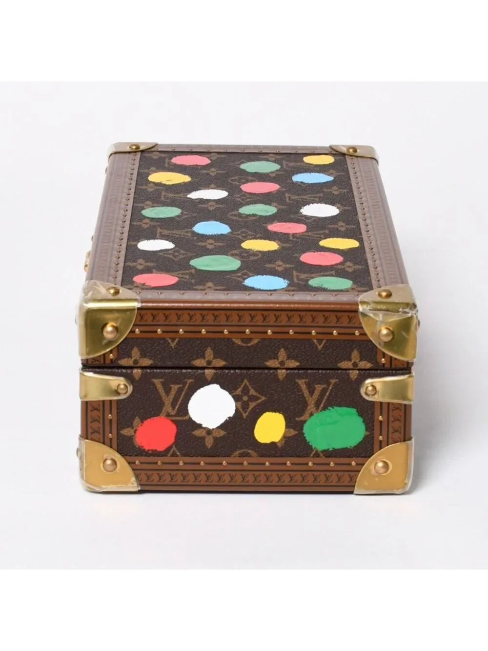 Louis Vuitton Super Rare Watch Trunk LV YK Yayoi Kusama Coffret